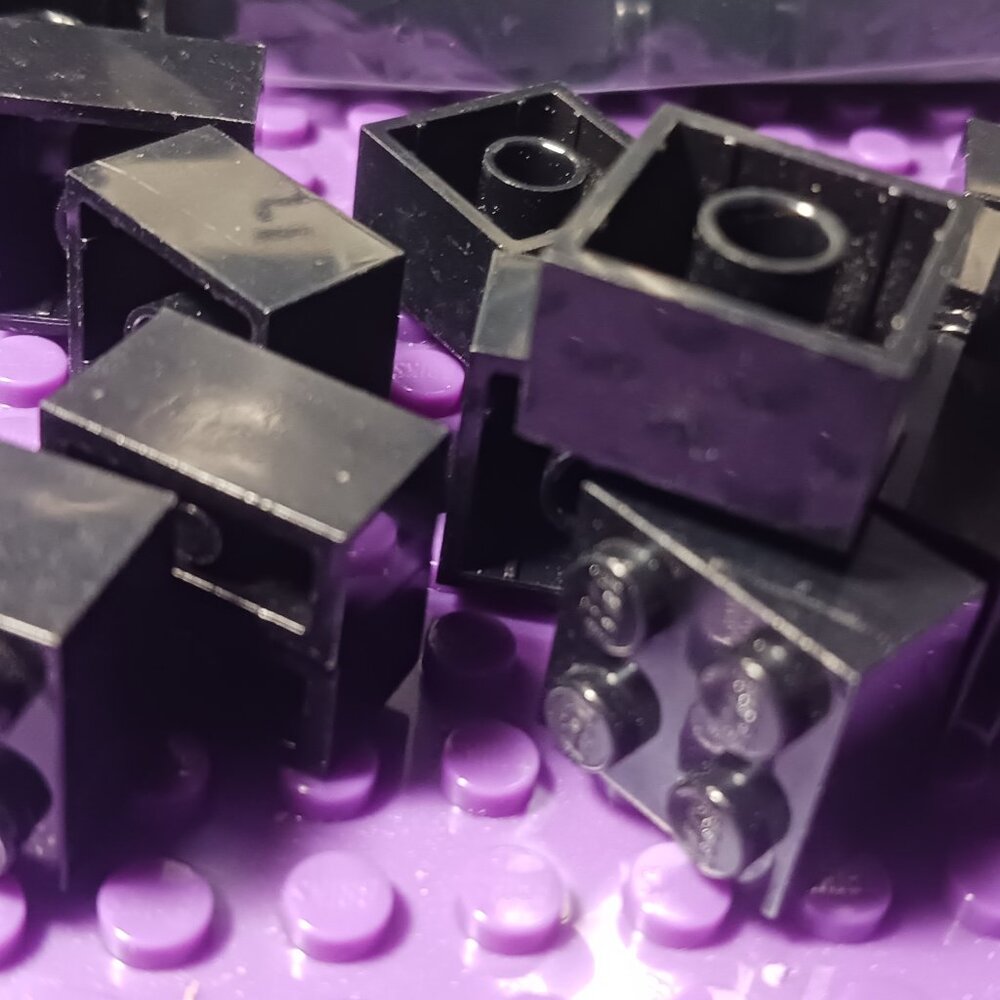 Lego - 2x2 - 5.7oz Black bricks